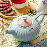 قوری سرامیکی رنگی (کائولین کارانا)